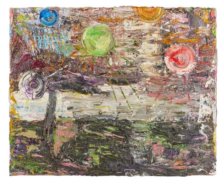 Artwork by Denis Laget, Untitled, Made of Oil on canvas