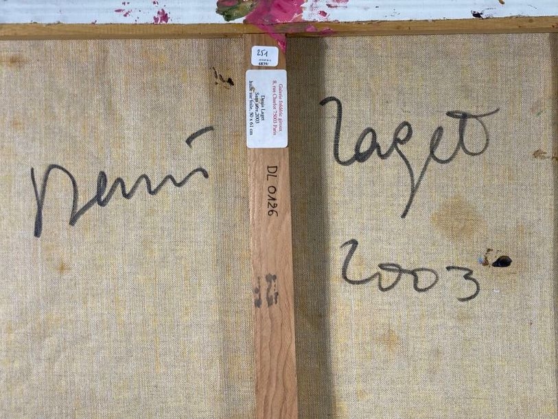 Artwork by Denis Laget, Untitled, Made of Oil on canvas