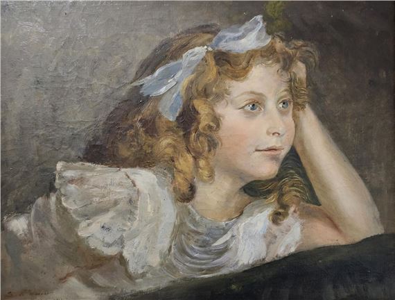 Piccola sognatrice 1914 by Sophia de Muralt, 1914