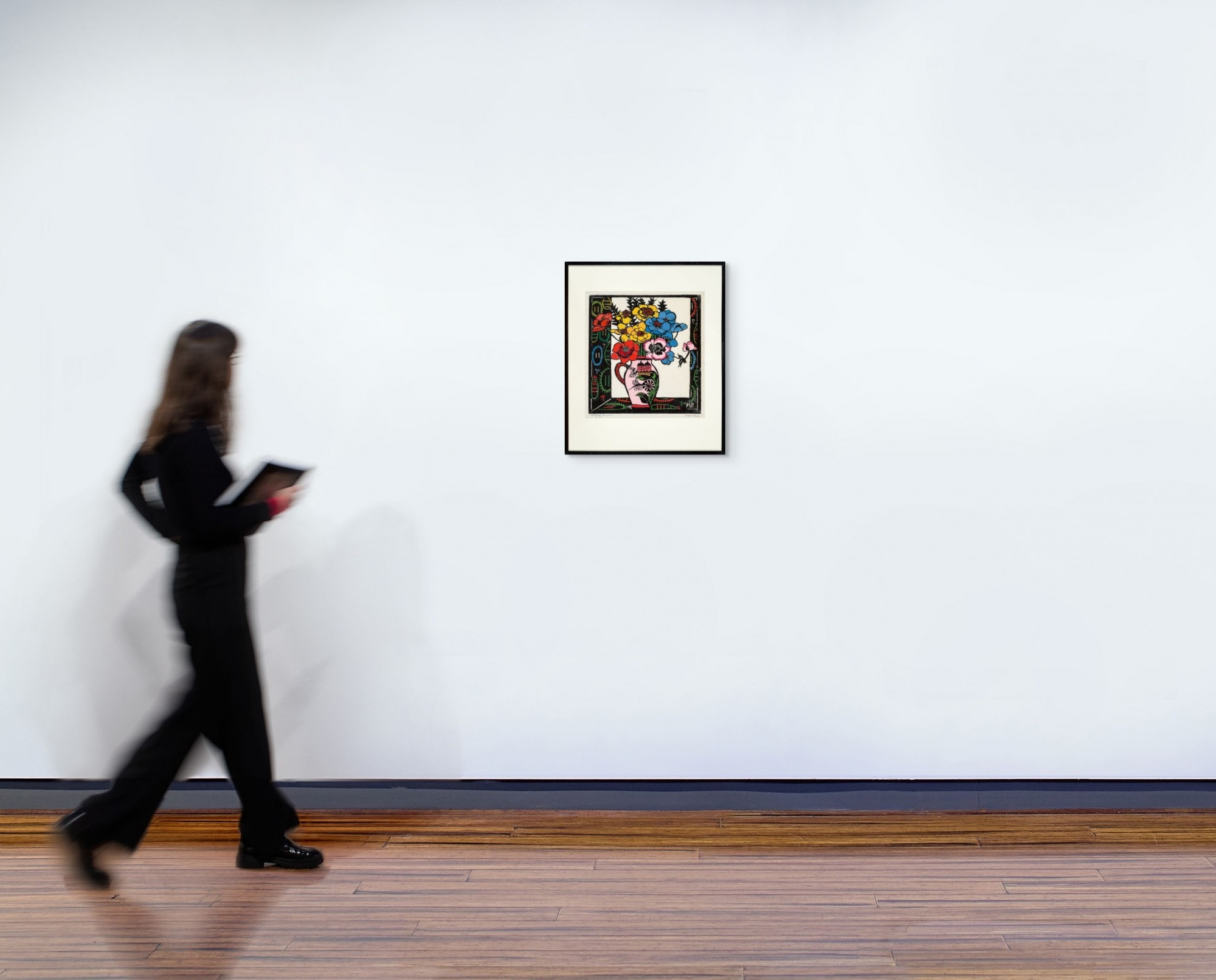 Poster D'art Sturts Desert Pea Par Margaret Preston - Tirage Archive 11x17 Pouces