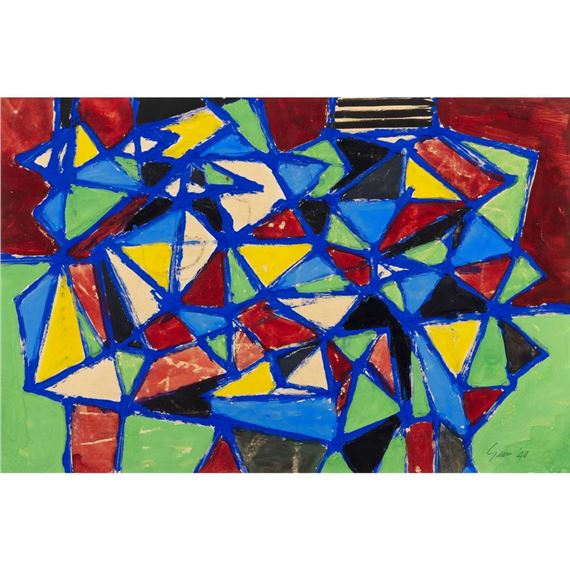 UNTITLED by William Gear, 1948