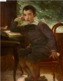 Portrait de Pierre Bracquemond enfant, fils de l'artiste Picture