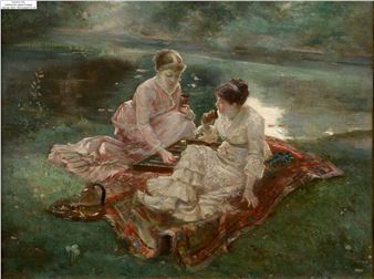 Les joueuses de jacquet, dit aussi 'La Partie de jacquet' Picture