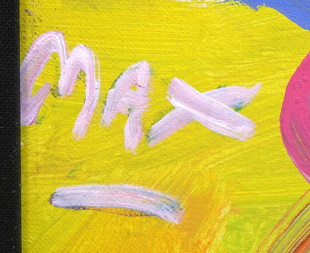 Peter Max | Original Peter Max 'Spring 1988' Acrylic Painting (1988 ...
