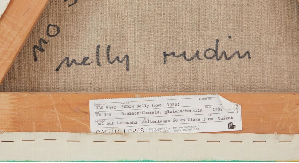 Nelly Rudin | No. 349 Dreieck-Chassis, 1982 (1982) | MutualArt