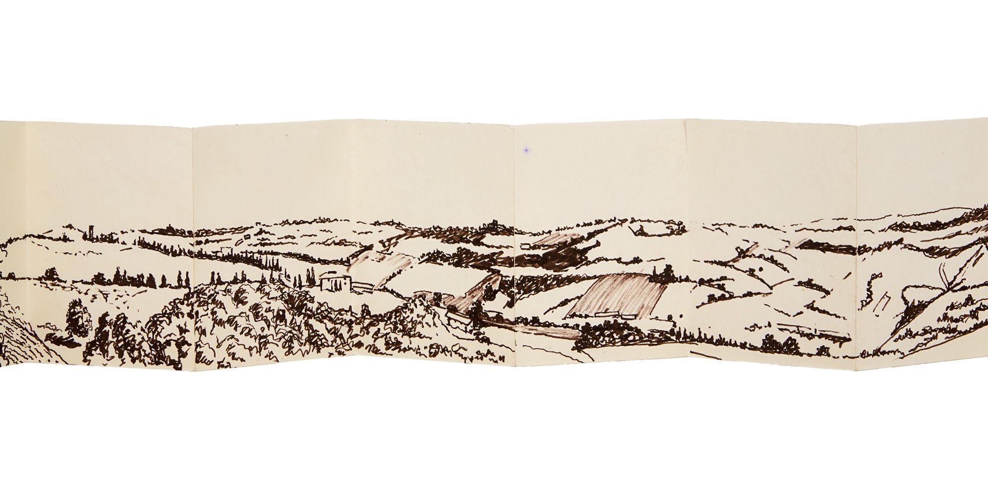 Tony Bennett | Tony Bennett | Original Tuscan Landscape Panoramic ...