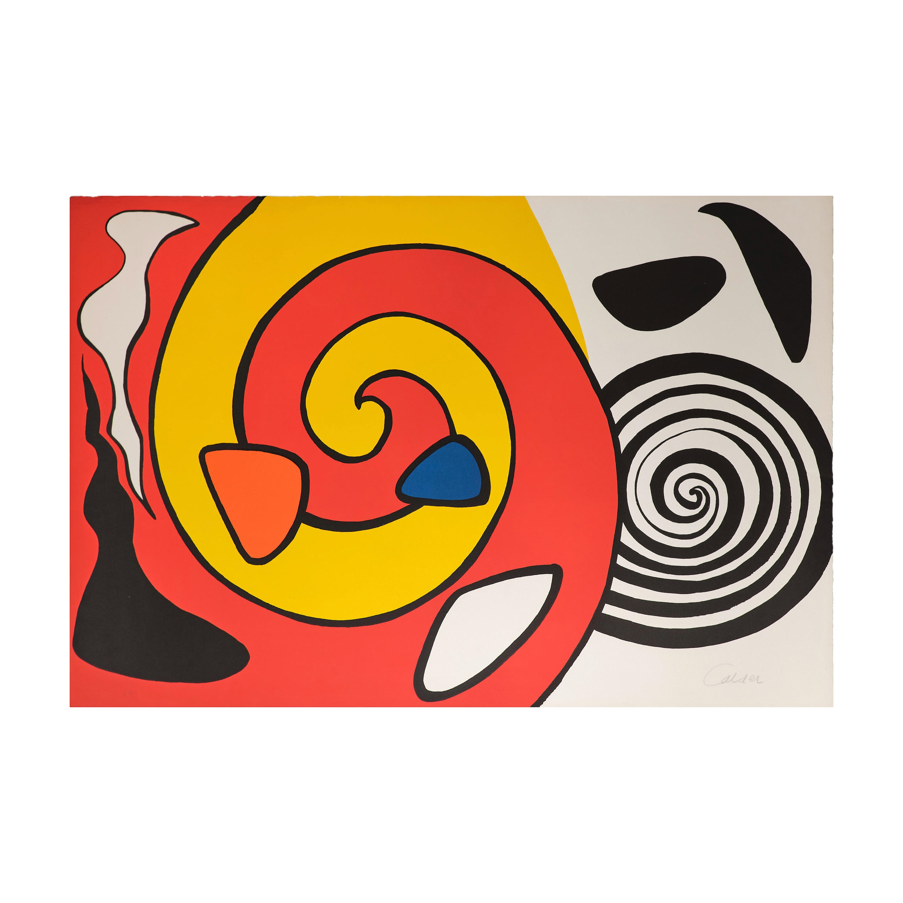 Alexander Calder | Spirals and Forms, circa 1965 (Circa 1965) | MutualArt
