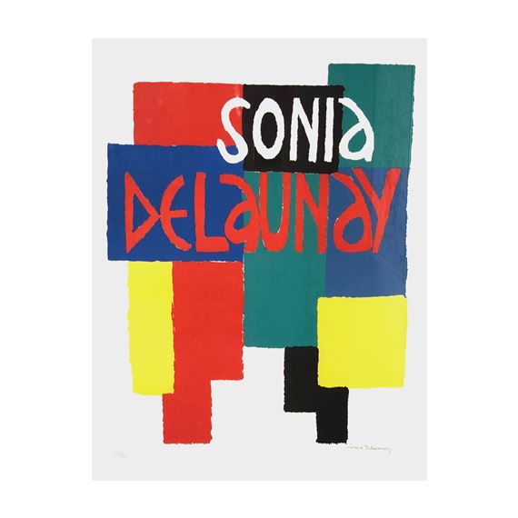 Grenoble, circa 1970 by Sonia Delaunay, circa 1970