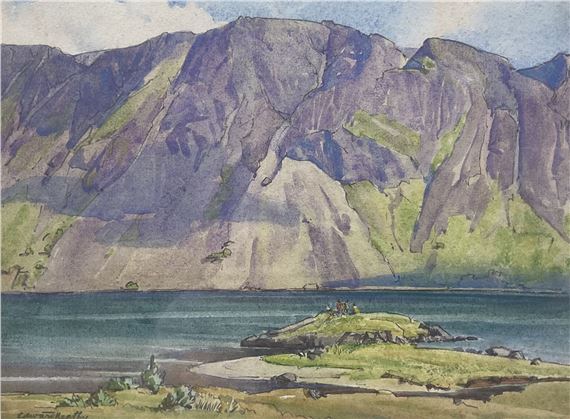 Wastwater - Cumbria by Edward Mossforth Neatby