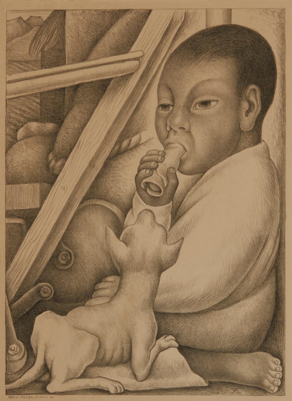 El Niño del Taco [Boy with Taco - Diego Rivera