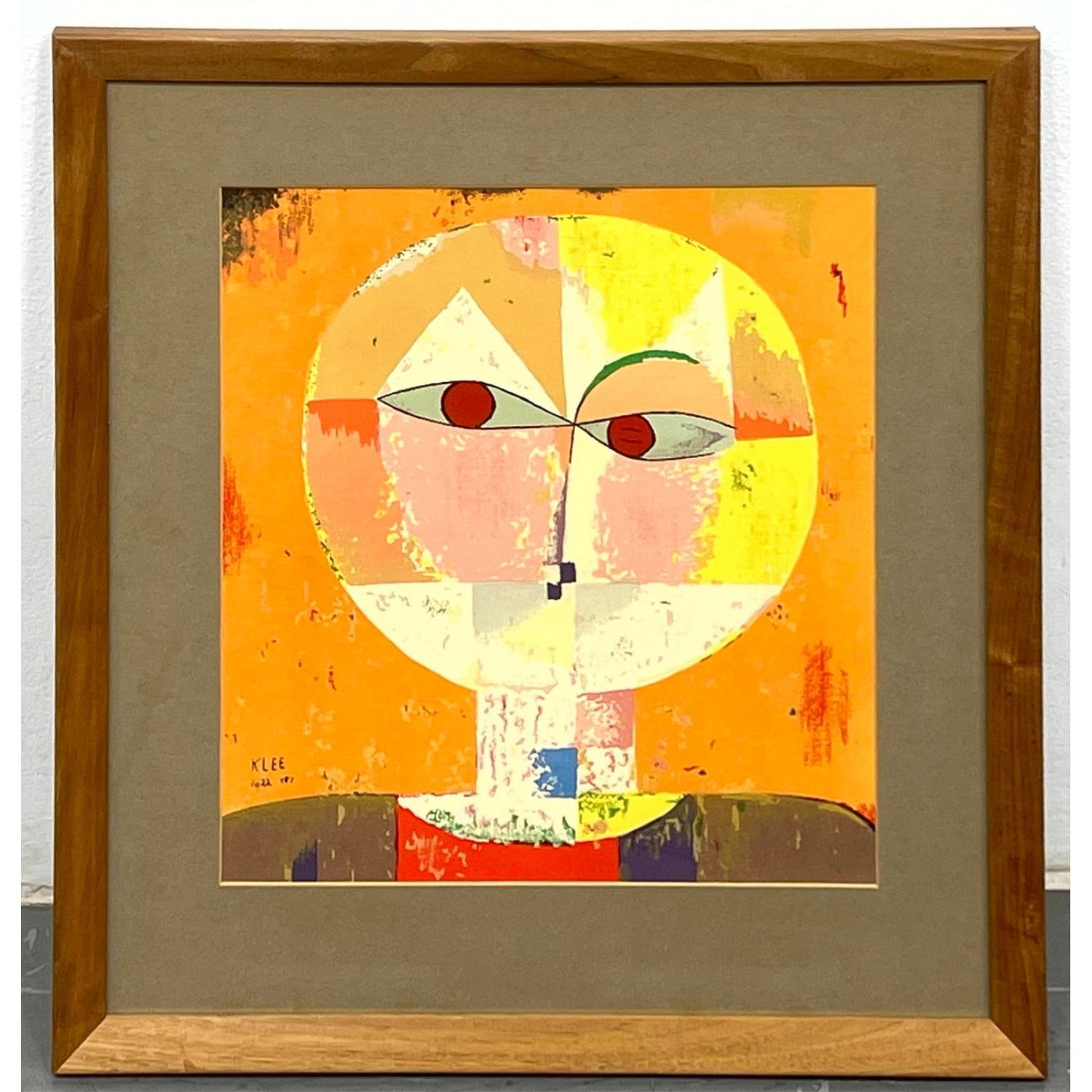 Paul Klee | Paul Klee, Senecio (1922) Framed and Matted Print | MutualArt