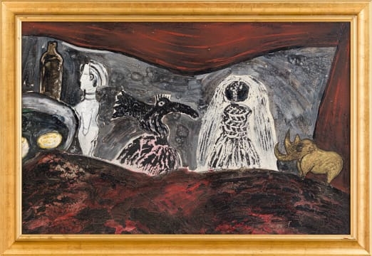 Nina Romm | Still Life with Figurines | MutualArt