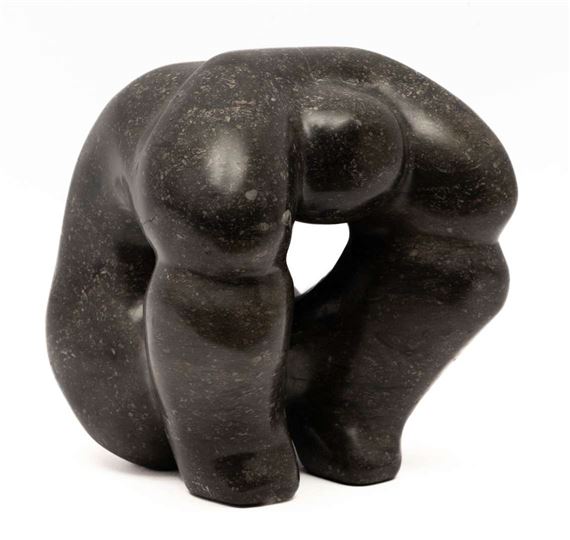 Nel Van Lith | Crouching figure | MutualArt