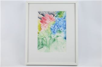 M523. ANDERS OLOVSSON, akvarell - Anders Olovsson