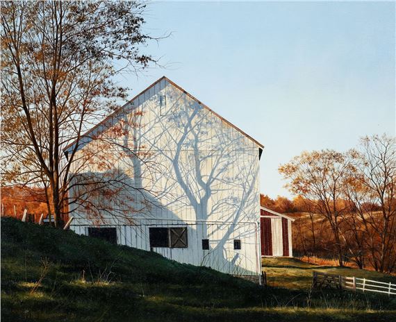 Charlie Pitcher October Time 1991 Oil on Canvas by Charles Pitcher, 1991