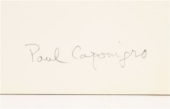 Paul Caponigro | Paul Caponigro Redding Stream Signed Photograph