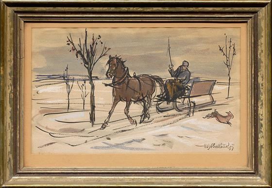 POVOZ by Vojtěch Sedláček, 1953