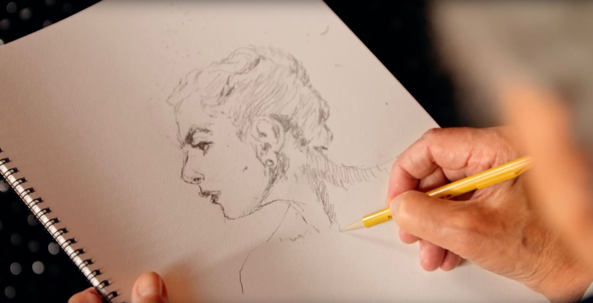 Tony Bennett | Tony Bennett | Original Pencil Drawing of Lady Gaga From ...