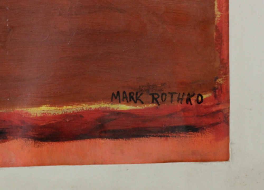 Mark Rothko | Color Field Abstract | MutualArt