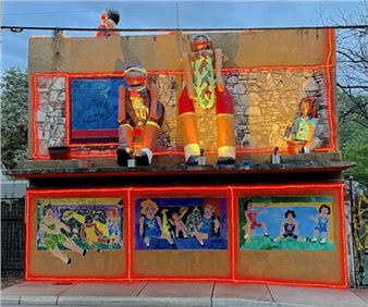 “Muñecas” Installation Treats Legacy of Prostitution on San Antonio’s Guadalupe Street