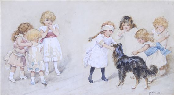 Blind man's buff - Harriet M. Bennett