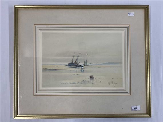 Beached Vessel by Albert Proctor