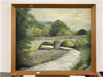 bridge over water - J. Sander