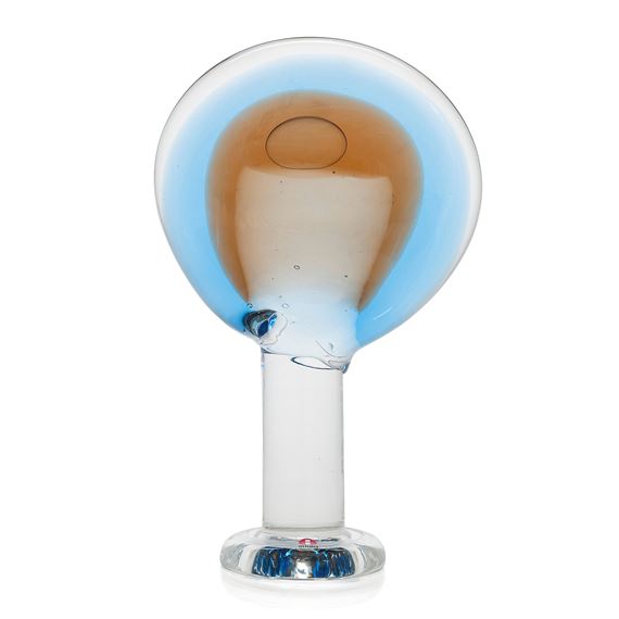 a 'Lollipop' glass sculpture signed Oiva Toikka Nuutajärvi 2008 55/60 by Oiva Toikka, 2008
