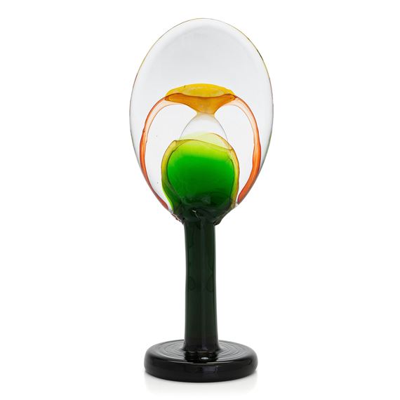 Oiva Toikka ◇ Lollipop 2004 OIVA TOIKKA, A GLASS SCULPTURE. Lollipop. Signed Oiva Toikka