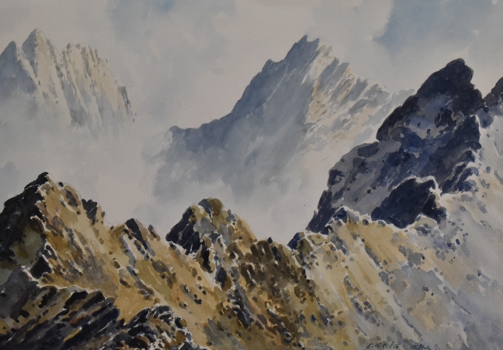 E. Grieg Hall | A mountain ridge | MutualArt