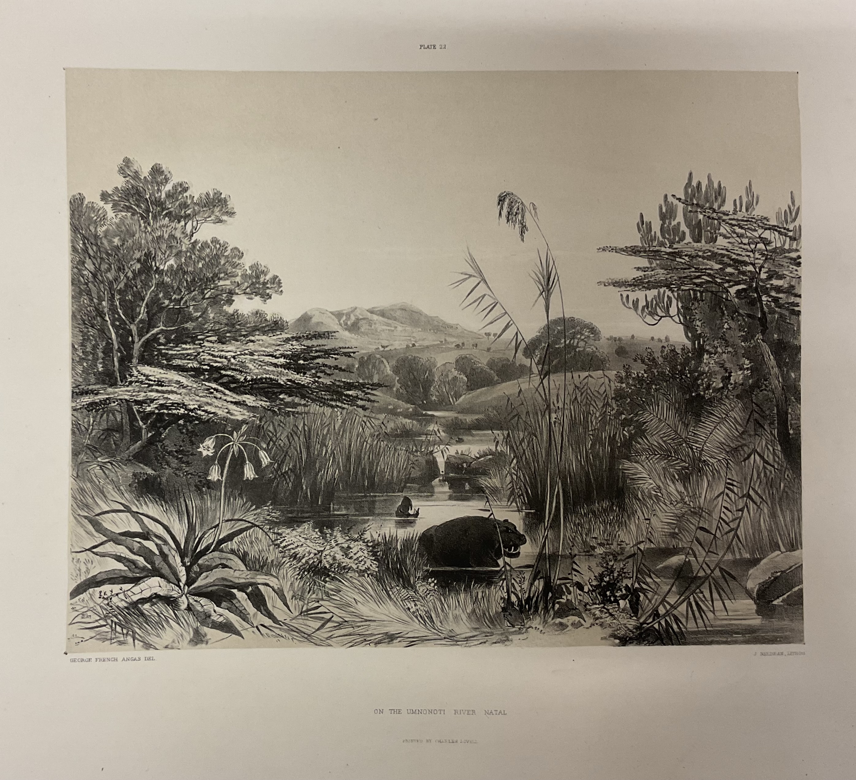 George French Angas | GEORGE FRENCH ANGAS; a collection of six ...