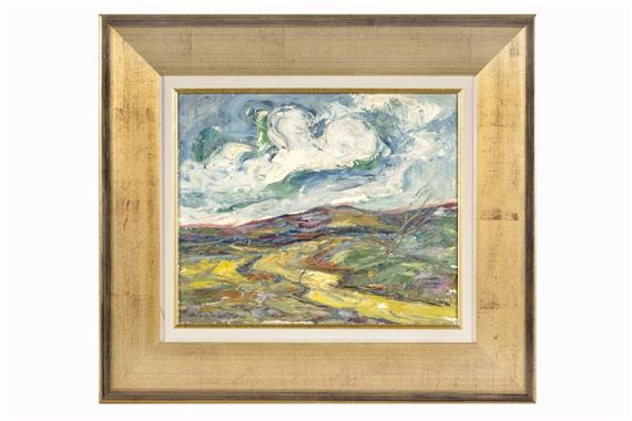 Midi wind, landscape of the Causse Noir by Arsène Sari