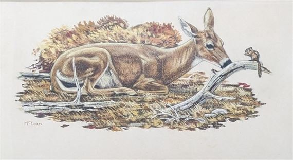 George Elson McLean | George McLean Drawing | MutualArt