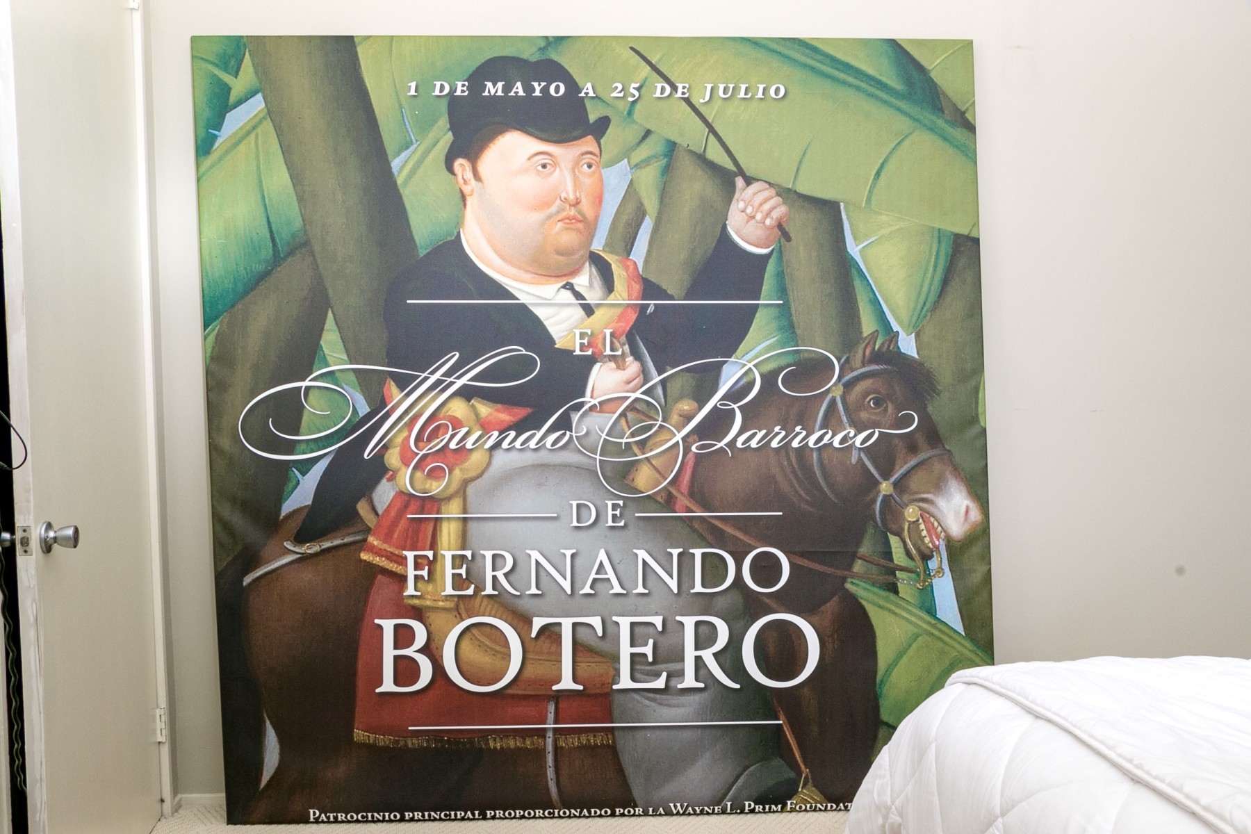 Fernando Botero | Massive Fernando Botero Exhibition Poster Print ...