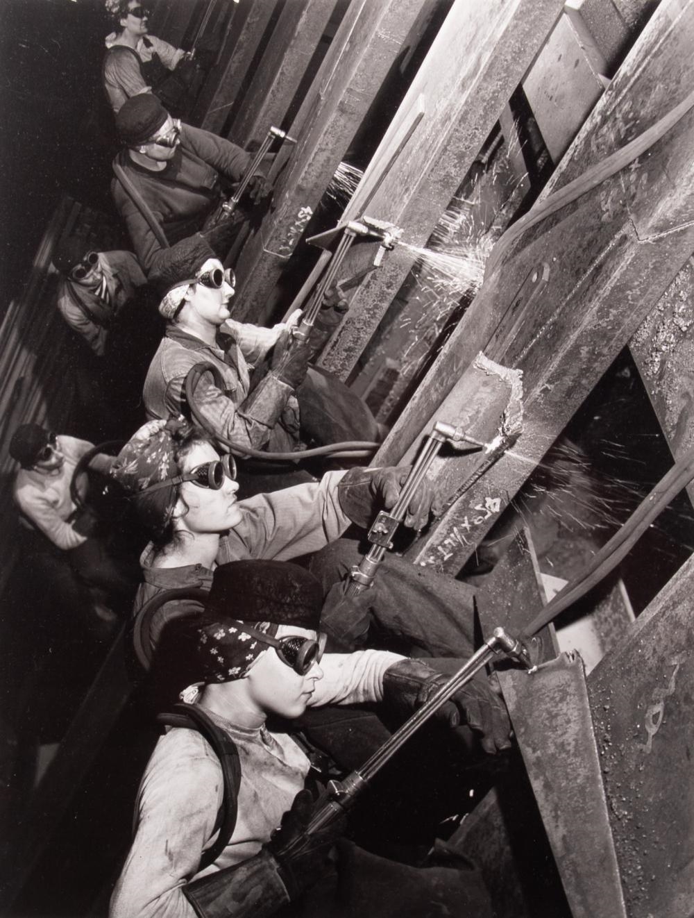 Female Factory Workers, WWII - Margaret Bourke-White