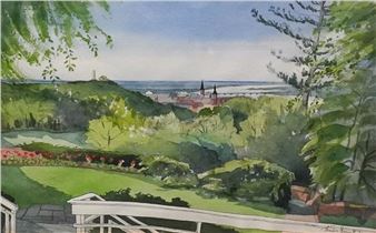 View from Cafritz Terrace - Theodore Hancock