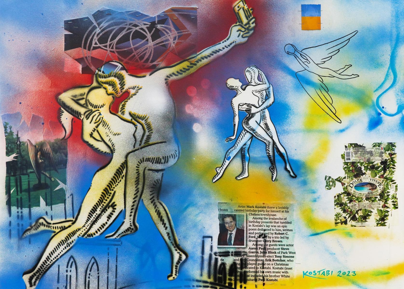 Mark Kostabi | Awaken The Soul | MutualArt
