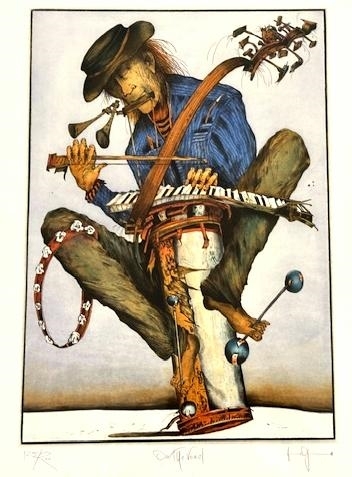 Artwork by Gertrude Degenhardt, Untitled, Made of color etching