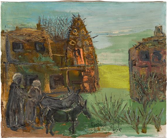 Untitled by Gazbia Sirry, Executed in circa 1980s