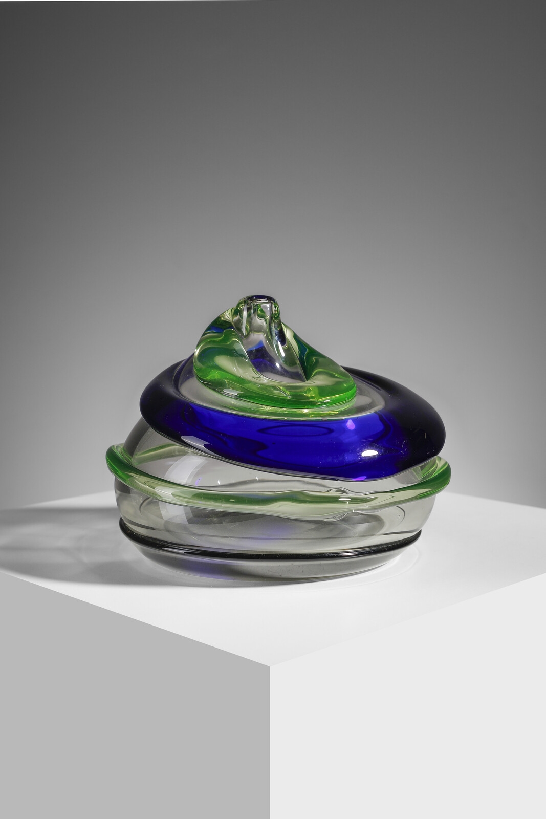 Vase from the Sassi series for Salviati, Murano - Luciano Gaspari