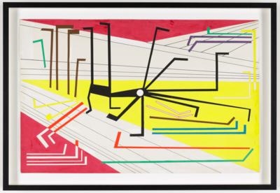 Artwork by Mario Decleva, Ohne Titel, Made of Collage