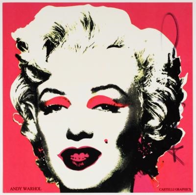 Marilyn Monroe - Large Invitation Card - Andy Warhol