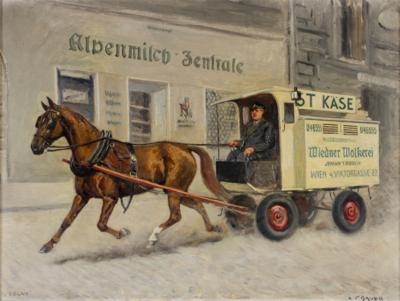 "Eblan" im Käsewagen - Carl Franz Bauer