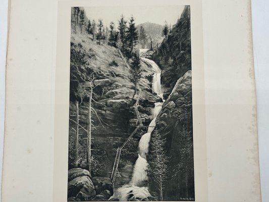 George Gay. Photogravure. Seven Falls - George Gay