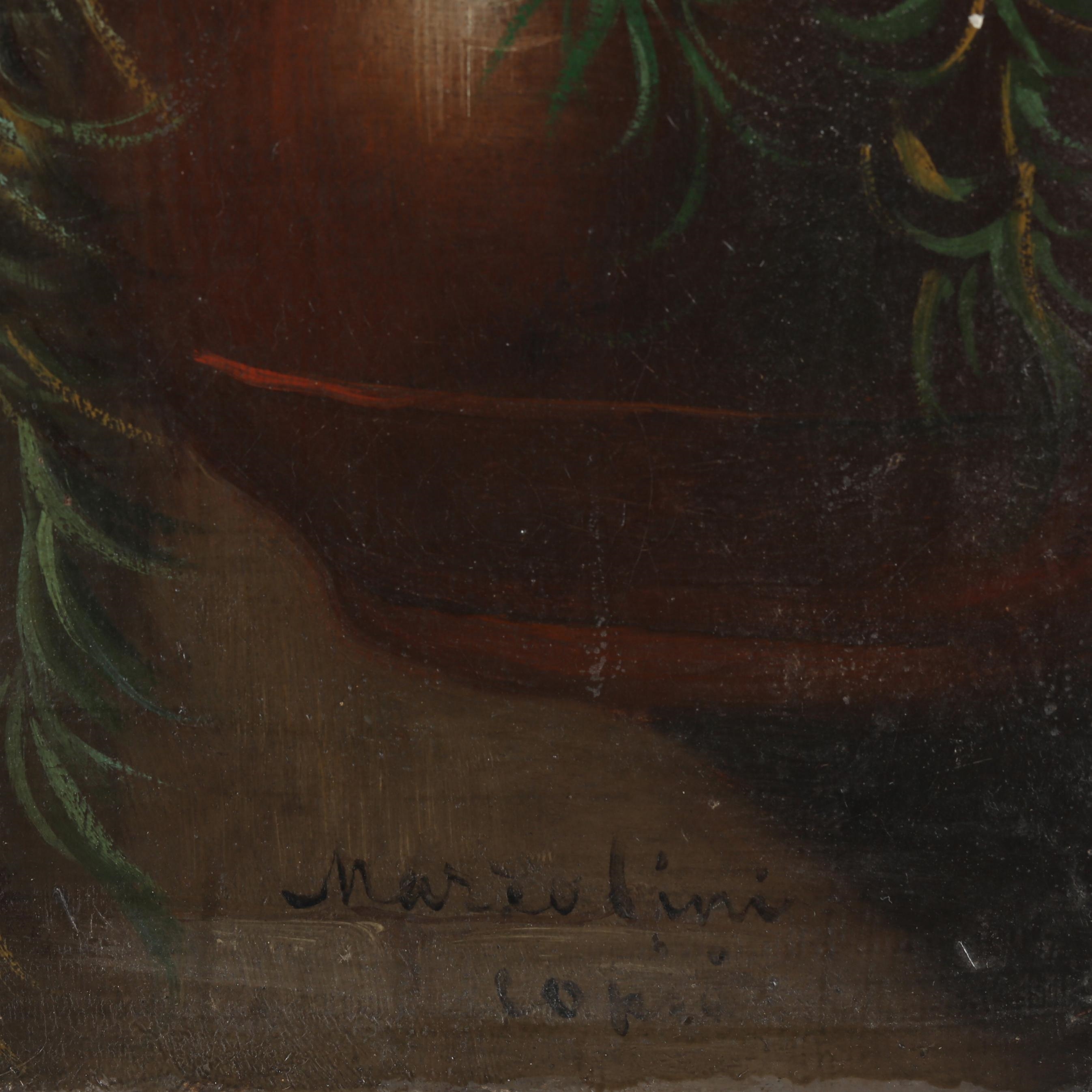 Giuseppe Mazzolini | Mother and Child at Window (Mid 19th Century ...