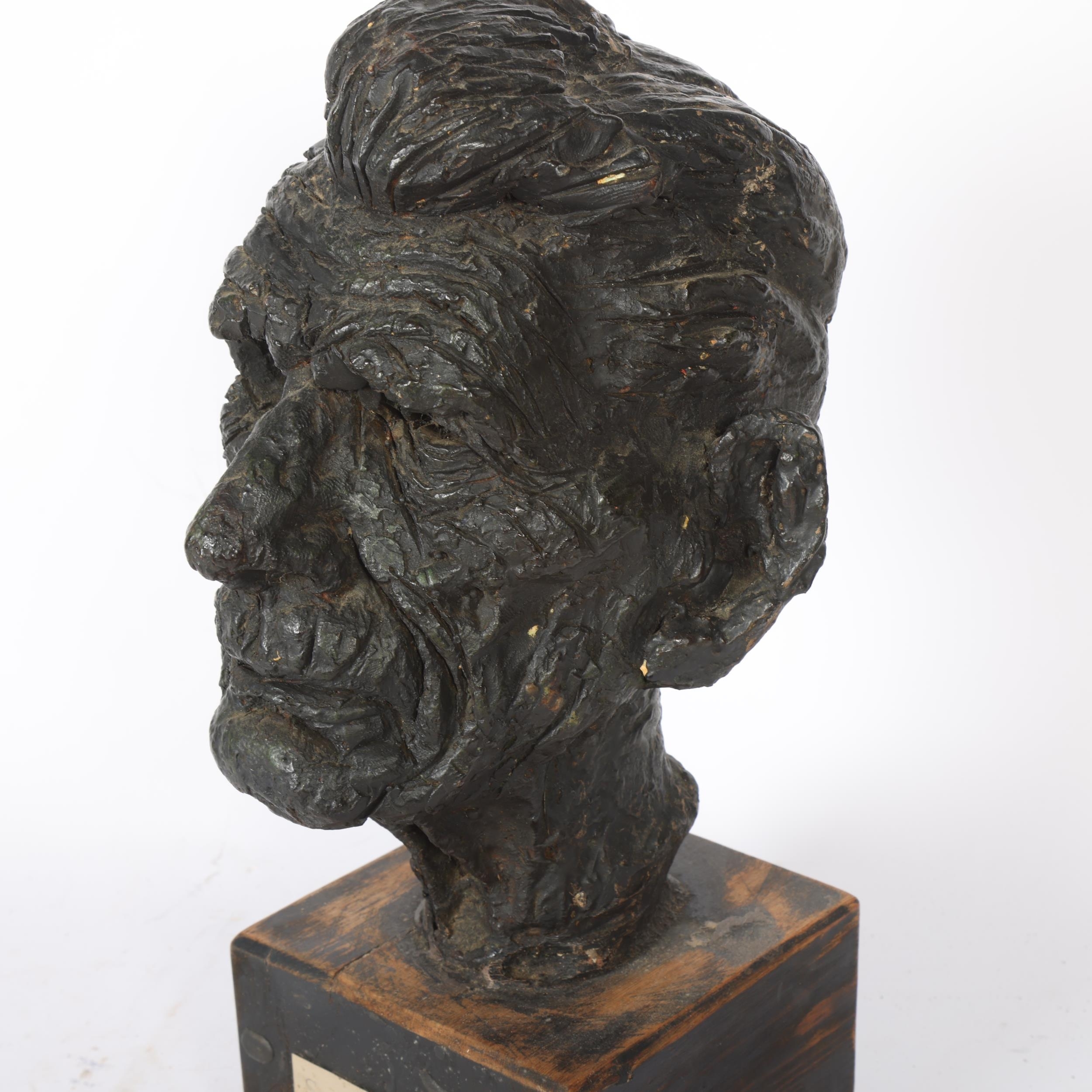 John Somerville | a composite sculptural bust of Samuel Beckett | MutualArt