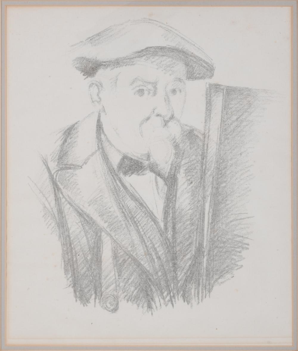 SELF PORTRAIT CIRCA 1898 - Paul Cézanne