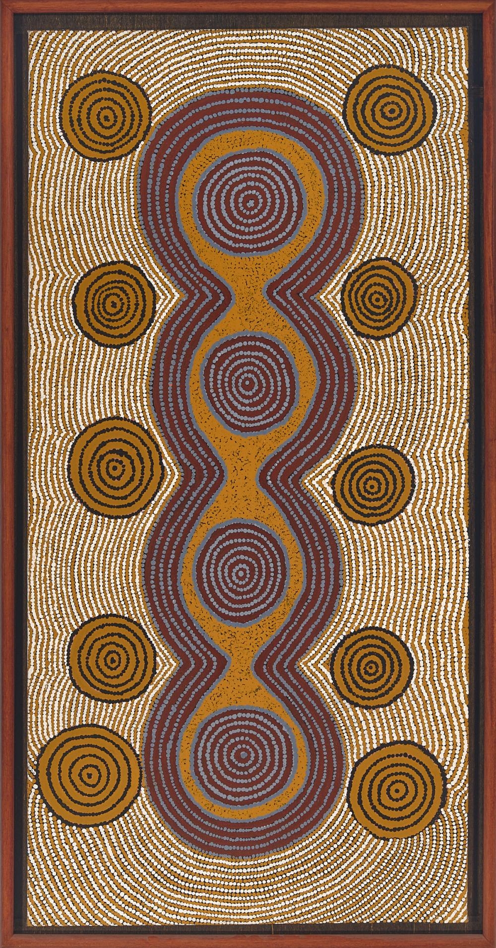 Turkey Tolson Tjupurrula | Untitled (Tingari) | MutualArt