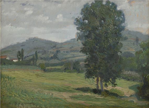 Landscape by Giulio Boetto, 1920