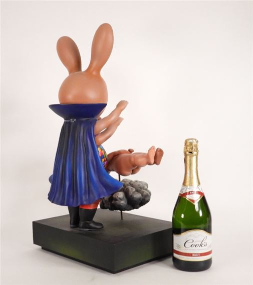 Sergio Bustamante | Sergio Bustamante Surreal Rabbit Ceramic
